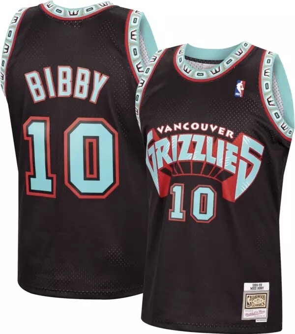 Vancouver Grizzlies Mike Bibby Jersey