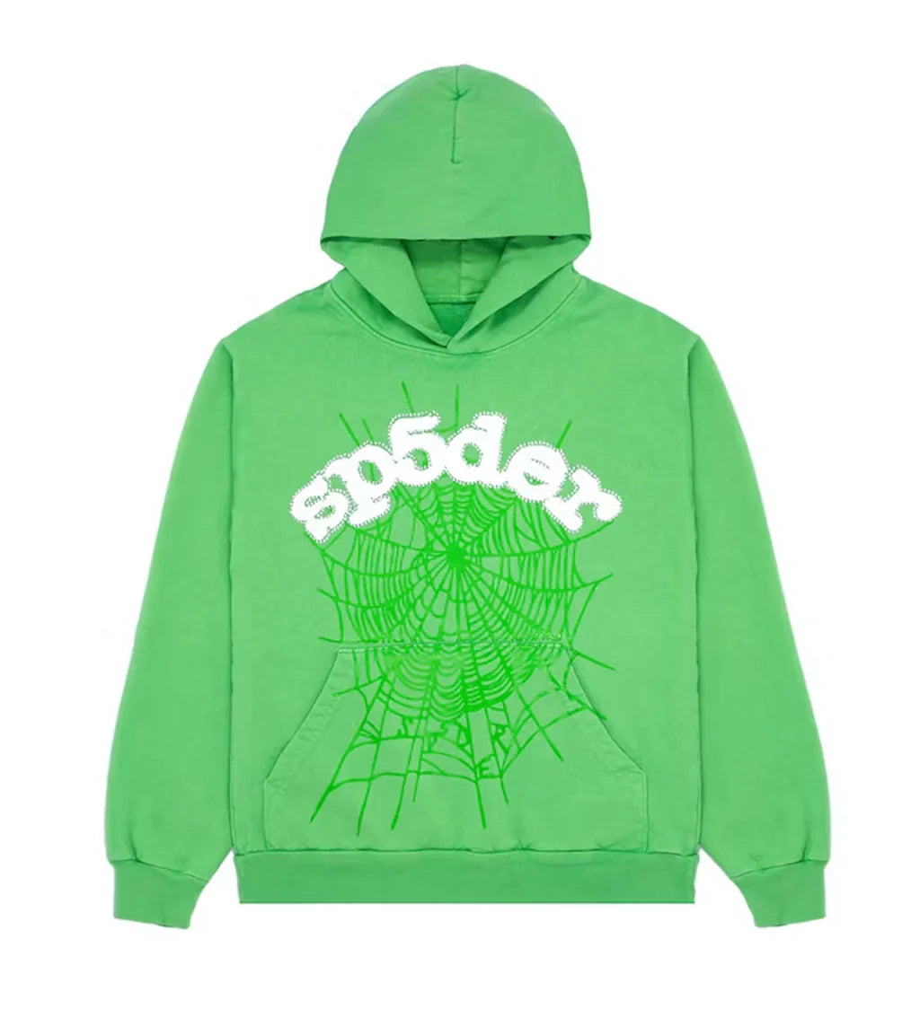 Sp5der Web Hoodie 'Slime Green'