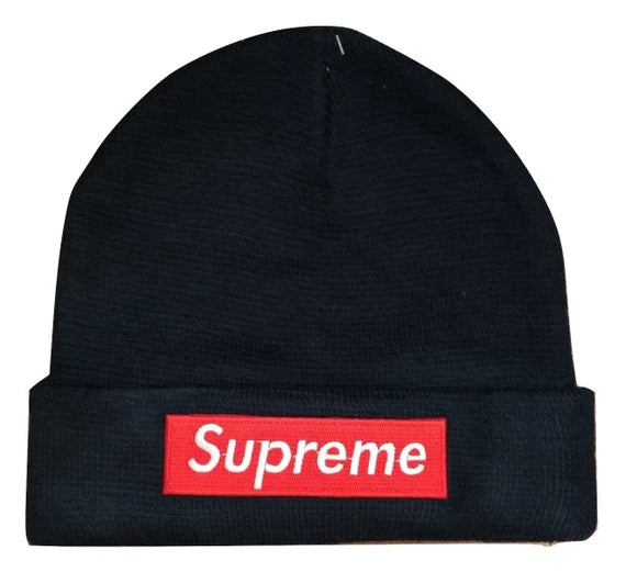 Supreme Beanie Red Patch