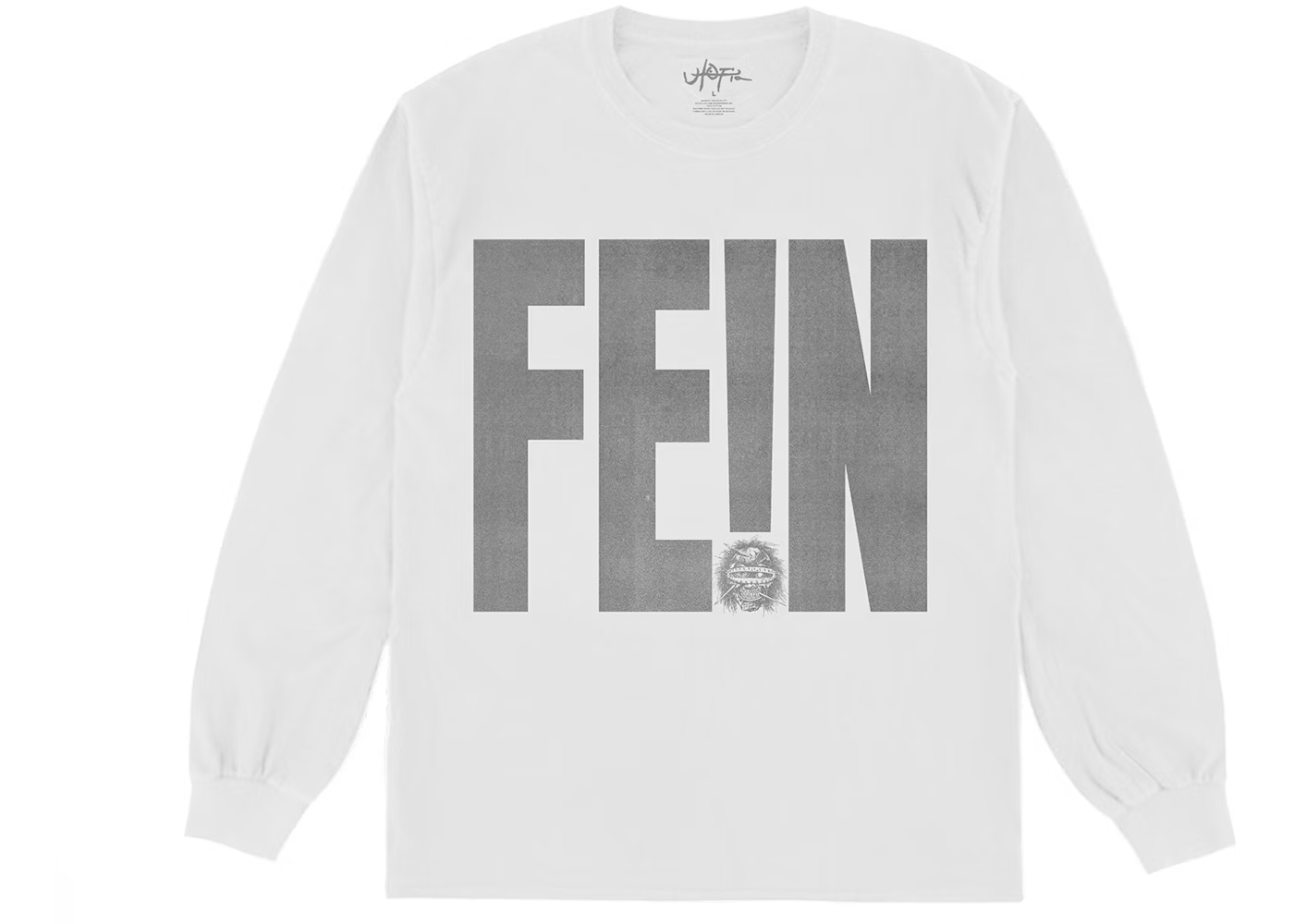 Travis Scott Utopia Fein Long Sleeve White