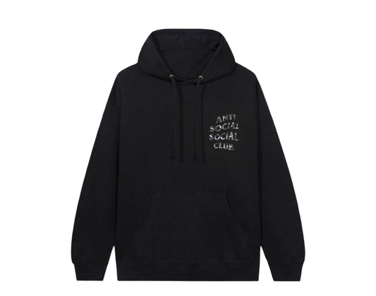Anti Social Club Plain Sight Hoodie Black