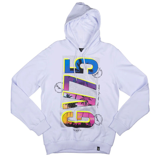 George Gv Hoodie White