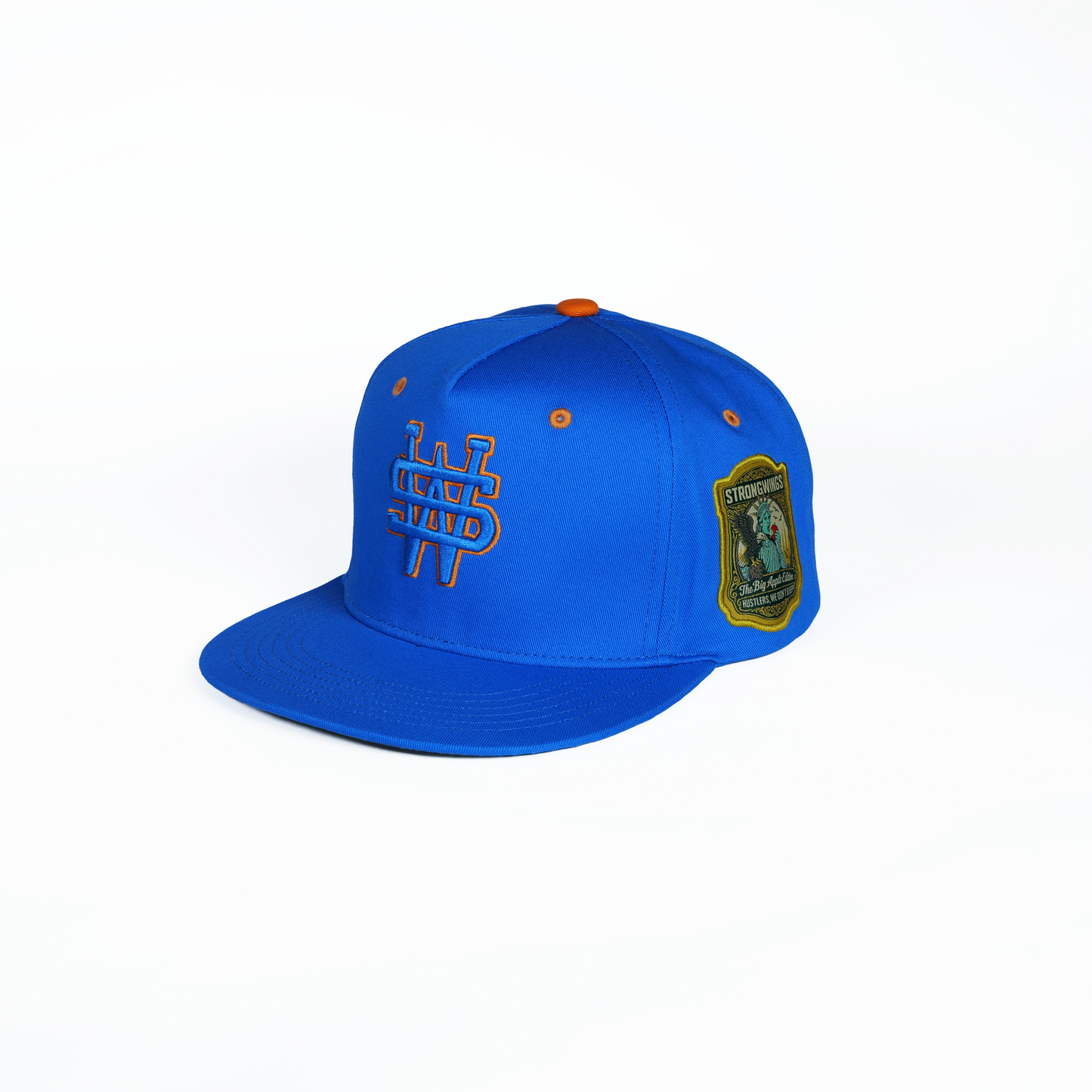 New York Knicks Inspired “SW” Flat Visor – The Big Apple Edition