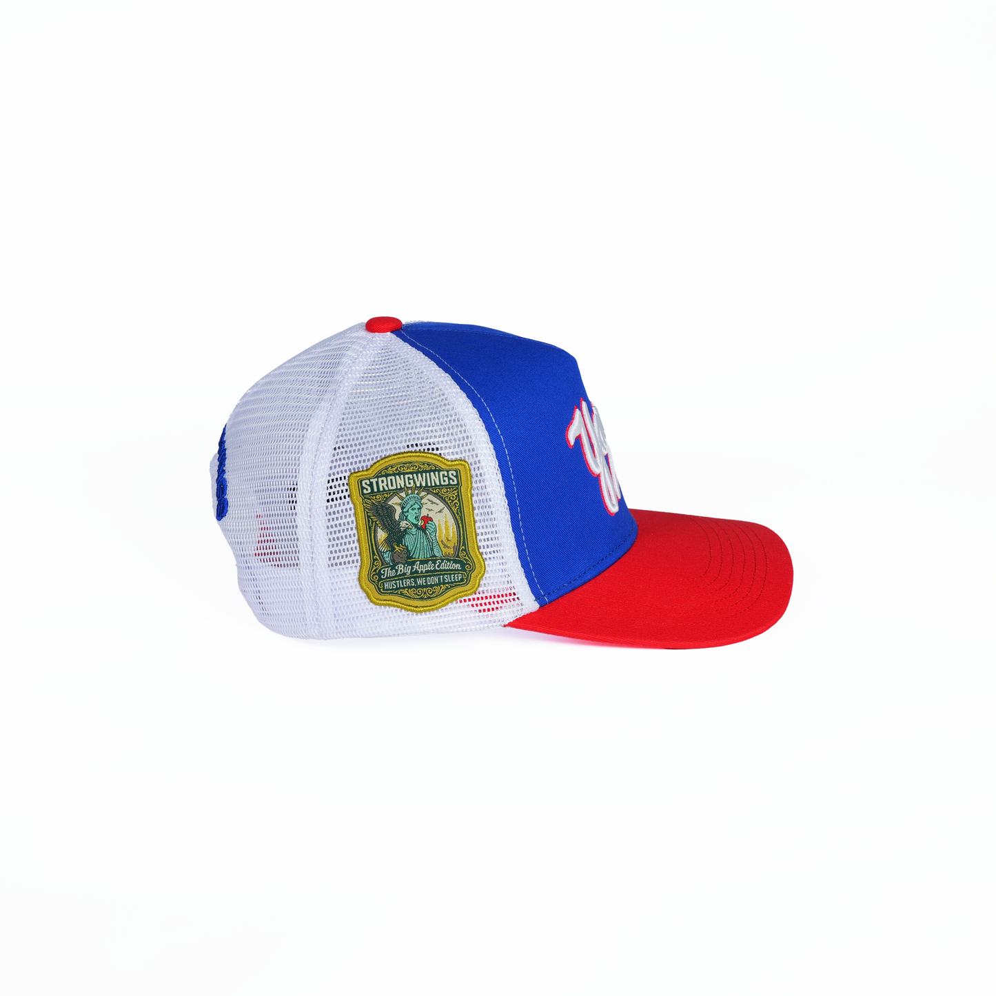 StrongWings “Yanks” Trucker Hat – The Big Apple Edition