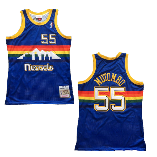 Dikembe Mutombo #55 Denver Jersey