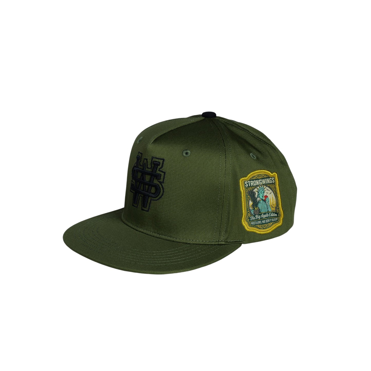 Khaki Green “SW” Flat Visor – The Big Apple Edition