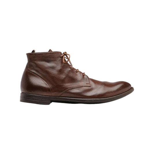 ARC 513 Brown Leather Ankle Boots