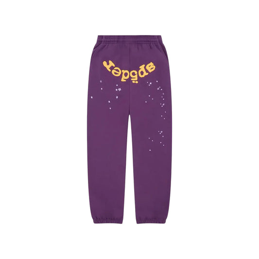Sp5der Star OG Web V2 Sweatpant 'Purple'